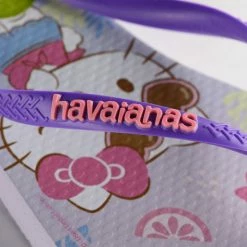 Κουπόνι 🎁 Σαγιονάρες και Slides Havaianas Slim Hello Kitty Παιδικές Σαγιονάρες QUIET LILAC 🎁 -Παιδικά Παπούτσια Εκπτώσεις havaianas kids slim hello kitty 4