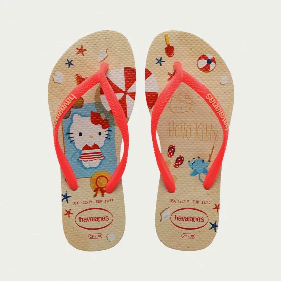 Συμφωνίες ✨ Σαγιονάρες και Slides Havaianas Slim Hello Kitty Παιδικές Σαγιονάρες GOLDEN ✔️ 1 Συμφωνίες ✨ Σαγιονάρες και Slides Havaianas Slim Hello Kitty Παιδικές Σαγιονάρες GOLDEN ✔️