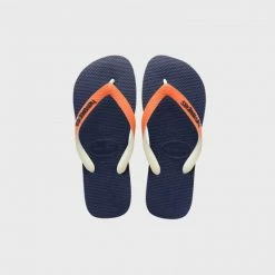Καλύτερες κριτικές για 🎉 Σαγιονάρες και Slides Havaianas 🩴 Sandals Παιδικές Σαγιονάρες NAVY/NEON ORANGE ✔️