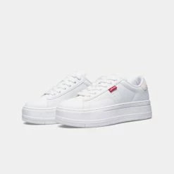 Ολοκαίνουργιο 🤩 Casual | Lifestyle 👟 Sneakers Levi's Tampa WHITE PINK 🌟 -Παιδικά Παπούτσια Εκπτώσεις levi s tampa 2