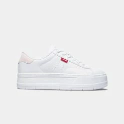 Ολοκαίνουργιο 🤩 Casual | Lifestyle 👟 Sneakers Levi's Tampa WHITE PINK 🌟