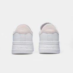 Ολοκαίνουργιο 🤩 Casual | Lifestyle 👟 Sneakers Levi's Tampa WHITE PINK 🌟 -Παιδικά Παπούτσια Εκπτώσεις levi s tampa 3