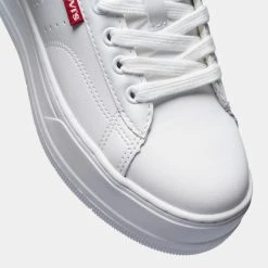 Ολοκαίνουργιο 🤩 Casual | Lifestyle 👟 Sneakers Levi's Tampa WHITE PINK 🌟 -Παιδικά Παπούτσια Εκπτώσεις levi s tampa 5