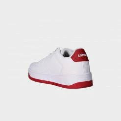 Προώθηση ⭐ Casual | Lifestyle 👟 Sneakers Levi's New Union Παιδικά Παπούτσια WHITE RED 🧨 -Παιδικά Παπούτσια Εκπτώσεις levis new union 4
