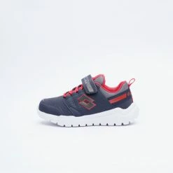 Best Pirce 🔥 Casual | Lifestyle 👟 Sneakers LOTTO Spacebreeze Παιδικά Παπούτσια DARK NAVY/GRAVITY TITAN/FLAME RED 💯