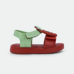 Flash Sale 👍 Σανδάλια | Πέδιλα Melissa Mini Jump Fruitland Βρεφικά Σανδάλια RED/GREEN 🤩