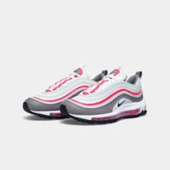 Best Pirce 🎉 Casual | Lifestyle 👟 Sneakers Nike Air Max 97 Παιδικά Παπούτσια WHITE/BLACK-FLAT PEWTER-LIGHT SILVER ⭐ -Παιδικά Παπούτσια Εκπτώσεις nike air max 97 4