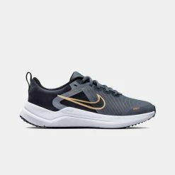 Flash Sale 🔥 Τρέξιμο | Running Nike Downshifter 12 Παιδικά Παπούτσια για Τρέξιμο COOL GREY/METALLIC GOLD-BLACK-WHITE ⌛