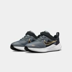 Η καλύτερη συμφωνία ⭐ Τρέξιμο | Running Nike Downshifter 12 Παιδικά Παπούτσια για Τρέξιμο COOL GREY/METALLIC GOLD-BLACK-WHITE 👍 -Παιδικά Παπούτσια Εκπτώσεις nike downshifter 12 nn psv 10