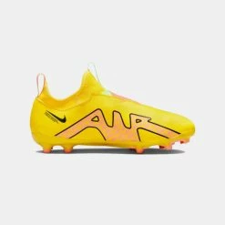 Προϋπολογισμός 🔥 Ποδόσφαιρο Nike Jr. Zoom Mercurial Vapor 15 Academy MG Παιδικά Ποδοσφαιρικά Παπούτσια YELLOW STRIKE/SUNSET GLOW-VOLT ICE 🤩
