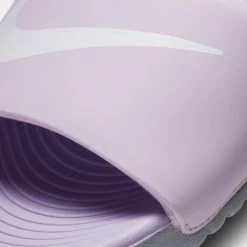 Ολοκαίνουργιο 🔥 Slides Nike Kawa Παιδικές Slides ICED LILAC/WHITE-PARTICLE GREY 😀 -Παιδικά Παπούτσια Εκπτώσεις nike kawa slide gs ps 3