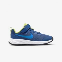 Η καλύτερη συμφωνία 😀 Τρέξιμο | Running Nike Revolution 6 Παιδικά Παπούτσια για Τρέξιμο MYSTIC NAVY/PHOTO BLUE-ATOMIC GREEN 😉