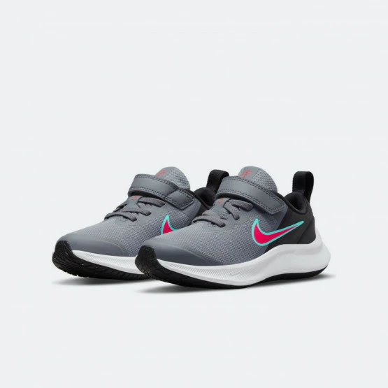 Νέος 🔔 Τρέξιμο | Running Nike Star Runner 3 Παιδικά Παπούτσια Για Τρέξιμο SMOKE GREY/SIREN RED-BLACK ✔️ 3 Νέος 🔔 Τρέξιμο | Running Nike Star Runner 3 Παιδικά Παπούτσια Για Τρέξιμο SMOKE GREY/SIREN RED-BLACK ✔️ - Image 3
