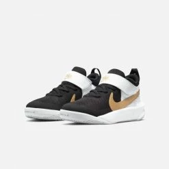 Πολύ καλή προσφορά 🎁 Μποτάκια Nike Team Hustle D 10 Παιδικά Παπούτσια για Μπάσκετ BLACK/METALLIC GOLD-WHITE-PHOTON DUST 😀 -Παιδικά Παπούτσια Εκπτώσεις nike team hustle d 10 ps 2