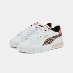 ΧΟΝΔΡΙΚΟ ΕΜΠΟΡΙΟ 🌟 Casual | Lifestyle 👟 Sneakers Puma Cali Star Wild Παιδικά Παπούτσια Puma White-Carnation Pink ✨ -Παιδικά Παπούτσια Εκπτώσεις puma cali star wild ps 2