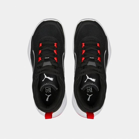 Ολοκαίνουργιο 😍 Μπάσκετ Puma Playmaker Παιδικά Παπούτσια Jet Black-Jet Black-Puma White-High Risk Red 🎁 4 Ολοκαίνουργιο 😍 Μπάσκετ Puma Playmaker Παιδικά Παπούτσια Jet Black-Jet Black-Puma White-High Risk Red 🎁 - Image 4