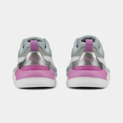 Εξοδος 👍 Casual | Lifestyle 👟 Sneakers Puma X-Ray 2 Square Παιδικά Παπούτσια Platinum Gray-Puma White-Mauve Pop-Puma Silver ✔️ -Παιδικά Παπούτσια Εκπτώσεις puma x ray 2 square ac ps 11