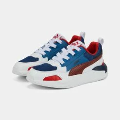 Κουπόνι 🔔 Casual | Lifestyle 👟 Sneakers Puma X-Ray 2 Square Παιδικά Παπούτσια Puma White-Intense Red-Burnt Red-Lake Blue 🔥 -Παιδικά Παπούτσια Εκπτώσεις puma x ray 2 square ac ps 4