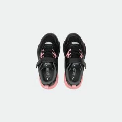 Προώθηση ✔️ Casual | Lifestyle 👟 Sneakers Puma X-Ray Lite Παιδικά Παπούτσια Black-Black-Peony-Silver-Dark Shadow ✨ -Παιδικά Παπούτσια Εκπτώσεις puma x ray lite ac ps 2