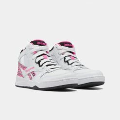 Αγορά ✔️ Μποτάκια Reebok Classics Bb 4500 Court Παιδικά Μποτάκια FTWWHT/CBLACK/ATOPNK 💯 -Παιδικά Παπούτσια Εκπτώσεις reebok classics bb4500 court 4