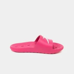 Flash Sale 🧨 Slides Speedo Παιδικά Slides ELECTRIC PINK 👍 -Παιδικά Παπούτσια Εκπτώσεις speedo speedo slide ju pantofla 2