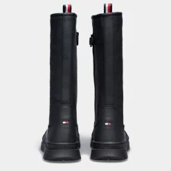 Κουπόνι 💯 Μποτάκια Tommy 👖 Jeans Bootie BLACK 😍 -Παιδικά Παπούτσια Εκπτώσεις tommy jeans bootie 3