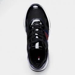 Η καλύτερη συμφωνία 🤩 Casual | Lifestyle 👟 Sneakers Tommy 👖 Jeans Low Cut Παιδικά Παπούτσια BLACK ✨ -Παιδικά Παπούτσια Εκπτώσεις tommy jeans low cut lace up sneaker 20