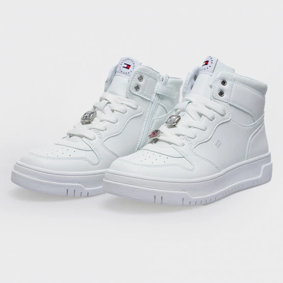 ΧΟΝΔΡΙΚΟ ΕΜΠΟΡΙΟ 🥰 Μποτάκια Tommy 👖 Jeans High Top Παιδικά Μποτάκια WHITE 👍 5 ΧΟΝΔΡΙΚΟ ΕΜΠΟΡΙΟ 🥰 Μποτάκια Tommy 👖 Jeans High Top Παιδικά Μποτάκια WHITE 👍 - Image 5