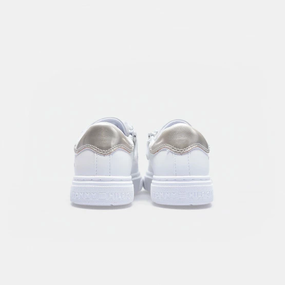 Φτηνός 🔥 Casual | Lifestyle 👟 Sneakers Tommy 👖 Jeans Low Cut Παιδικά Παπούτσια WHITE/PLATINUM 🤩 4 Φτηνός 🔥 Casual | Lifestyle 👟 Sneakers Tommy 👖 Jeans Low Cut Παιδικά Παπούτσια WHITE/PLATINUM 🤩 - Image 4
