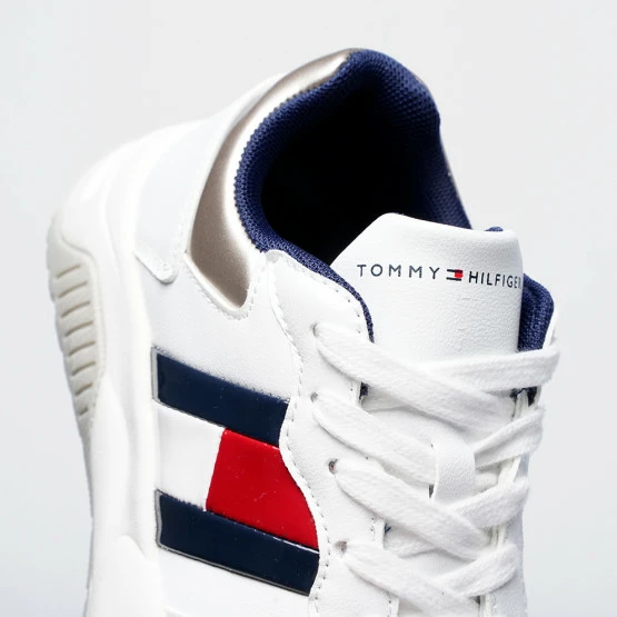 Φτηνός 🔔 Casual | Lifestyle 👟 Sneakers Tommy 👖 Jeans Low Cut Lace-Up Παιδικά Παπούτσια WHITE/SILVER 🔔 5 Φτηνός 🔔 Casual | Lifestyle 👟 Sneakers Tommy 👖 Jeans Low Cut Lace-Up Παιδικά Παπούτσια WHITE/SILVER 🔔 - Image 5