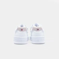 Προϋπολογισμός 🔔 Casual | Lifestyle 👟 Sneakers Tommy 👖 Jeans Παιδικά Παπούτσια WHITE/PINK 🎉 -Παιδικά Παπούτσια Εκπτώσεις tommy jeans low cut lace up sneaker 46