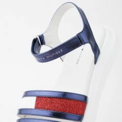 Καλύτερη πώληση 🛒 Σανδάλια | Πέδιλα Tommy 👖 Jeans Velcro Παιδικά Σανδάλια BLUE 💯 -Παιδικά Παπούτσια Εκπτώσεις tommy jeans velcro sandal 15