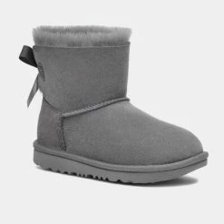 Ολοκαίνουργιο 🎉 Μποτάκια Ugg Mini Bailey Bow Παιδικές Μπότες LIGHTHOUSE 🧨 -Παιδικά Παπούτσια Εκπτώσεις ugg mini bailey bow ii 3