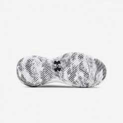 Φτηνός 🌟 Μπάσκετ Under Armour Jet '21 Παιδικά Παπούτσια για Μπάσκετ Black / White / White 👍 -Παιδικά Παπούτσια Εκπτώσεις under armour gs jet 21 4