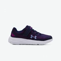 Προϋπολογισμός 😍 Τρέξιμο | Running Under Armour Pursuit 2 Παιδικά Παπούτσια για Τρέξιμο Midnight Navy / White / Washed Blue 🧨