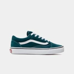 Συμφωνίες 💯 Casual | Lifestyle 👟 Sneakers Vans Old Skool Παιδικά Παπούτσια Deep Teal 🔥