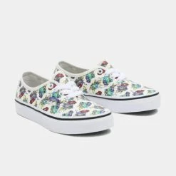 Ολοκαίνουργιο 😀 Casual | Lifestyle 👟 Sneakers Vans Authentic Παιδικά Παπούτσια (SKATE DRAGON)D 🌟 -Παιδικά Παπούτσια Εκπτώσεις vans uy authentic white 4