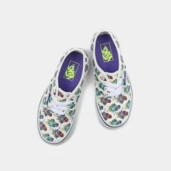 Ολοκαίνουργιο 😀 Casual | Lifestyle 👟 Sneakers Vans Authentic Παιδικά Παπούτσια (SKATE DRAGON)D 🌟 -Παιδικά Παπούτσια Εκπτώσεις vans uy authentic white 5