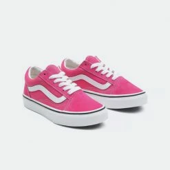Φτηνός ❤️ Casual | Lifestyle 👟 Sneakers Vans Old Skool Παιδικά Παπούτσια FUCHSIA PURPLE/ 😀 -Παιδικά Παπούτσια Εκπτώσεις vans uy old skool fuchsia purple 1 3