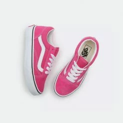Φτηνός ❤️ Casual | Lifestyle 👟 Sneakers Vans Old Skool Παιδικά Παπούτσια FUCHSIA PURPLE/ 😀 -Παιδικά Παπούτσια Εκπτώσεις vans uy old skool fuchsia purple 1 4