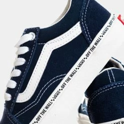 Προϋπολογισμός 😀 Casual | Lifestyle 👟 Sneakers Vans Old Skool VOTH Logo Παιδικά Παπούτσια 👗 DRESS BLUES/TRU ❤️ -Παιδικά Παπούτσια Εκπτώσεις vans uy old skool mini dbuwh 4
